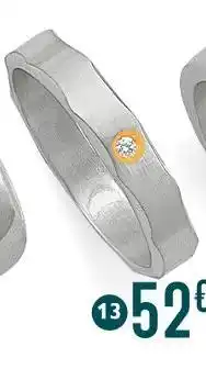 E.Leclerc bague acier et diamant offre