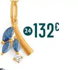 E.Leclerc pendentif saphirs et diamant offre