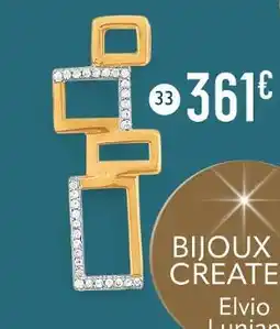 E.Leclerc Elvio Lunian pendentif diamants offre