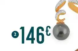 E.Leclerc pendentif perle de culture de Tahiti et diamant offre