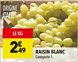 Supeco Raisin blanc offre