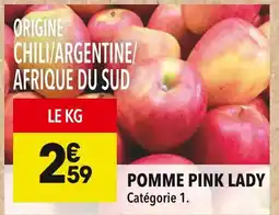 Supeco Pomme Pink Lady offre