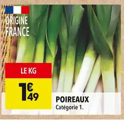 Supeco Poireaux offre