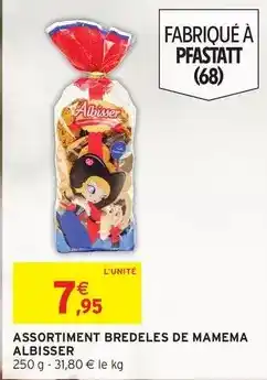 Intermarché ALBISSER Assortiment bredeles de mamema offre