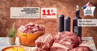Bi1 Viande bovine bourguignon a mijoter offre