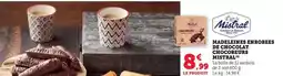 Bi1 Mistral - madeleines enrobes de chocolat mistrak offre