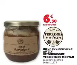 Bi1 Bœuf bourguignon au vin de bourgogne offre