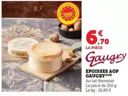 Bi1 Gaugry - epoisses aop offre