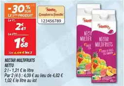 Netto Nett - nectar multifruits offre