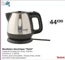 Monoprix Tefal - bouilloire électrique tofal offre