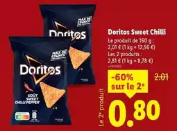 Lidl Doritos - sweet chili offre
