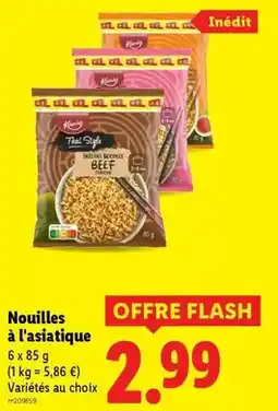 Lidl Kania - nouilles à l'asiatique offre
