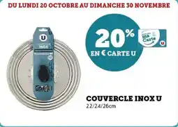 Super U Couvercle inox u offre