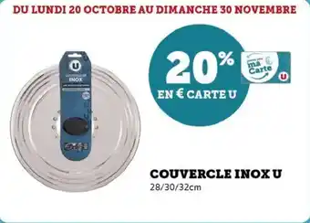 Super U Couvercle inox u offre