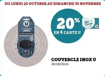 Super U Couvercle inox u offre