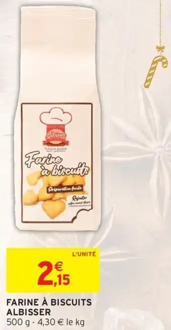 Intermarché Farine à biscuits albisser offre