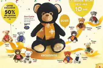 La Grande Récré La Grande Récré Ours Cookie offre