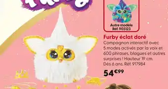 La Grande Récré FURBY Furby éclat doré offre