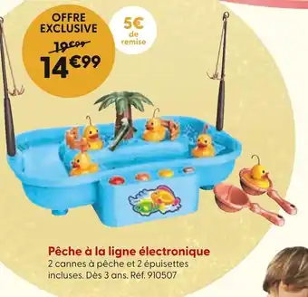 La Grande Récré Pêche à la ligne électronique offre