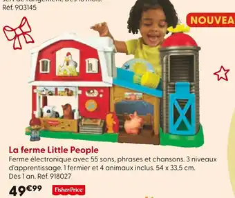 La Grande Récré La ferme Little People offre