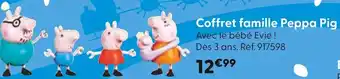 La Grande Récré Peppa Pig Coffret famille offre