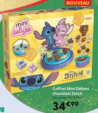 La Grande Récré Disney Coffret Mini Délices chocolats Stitch offre