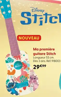 La Grande Récré Disney Ma première guitare Stitch offre