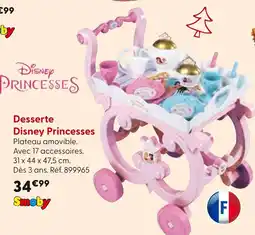 La Grande Récré SMOBY Desserte disney princesses offre