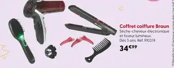 La Grande Récré Braun Coffret coiffure offre