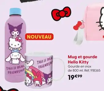La Grande Récré HELLO KITTY Mug et gourde offre