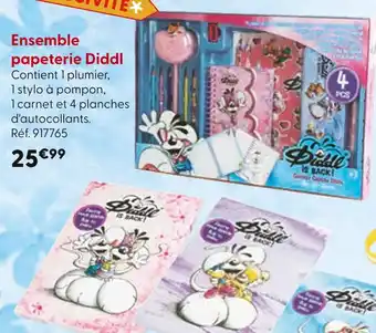 La Grande Récré Diddl Ensemble papeterie offre