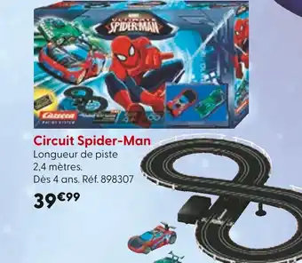 La Grande Récré CARRERA Circuit Spider-Man offre