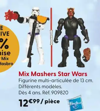 La Grande Récré HASBRO Mix mashers star wars offre