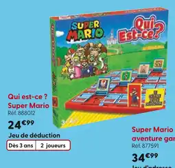 La Grande Récré Super Mario Qui est-ce ? offre