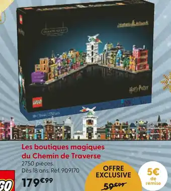 La Grande Récré HARRY POTTER Les boutiques magiques du Chemin de Traverse offre