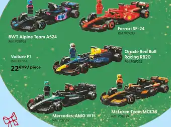 La Grande Récré LEGO Voiture F1 offre