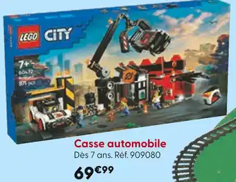 La Grande Récré LEGO City Casse automobile offre