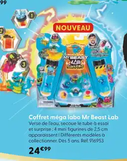 La Grande Récré Mr Beast Lab Coffret méga labo offre