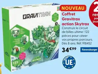 La Grande Récré Coffret Gravitrax action Skytrax offre