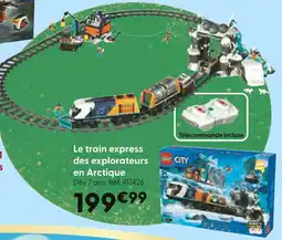La Grande Récré LEGO Le train express des explorateurs en Arctique offre