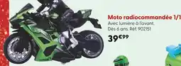 La Grande Récré Moto radiocommandée 1/12 offre