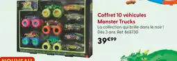 La Grande Récré Monster Trucks Coffret 10 véhicules offre