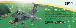 La Grande Récré TEAM CITY Avion cargo offre