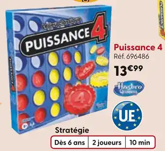 La Grande Récré HASBRO GAMING Puissance 4 offre