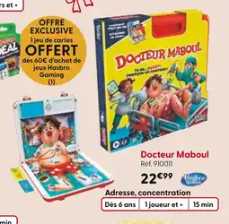 La Grande Récré Hasbro Gaming Docteur Maboul offre