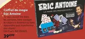La Grande Récré Coffret de magie Eric Antoine offre