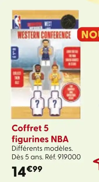 La Grande Récré NBA Coffret 5 figurines offre