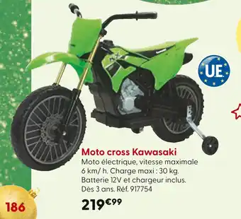 La Grande Récré Kawasaki Moto cross offre