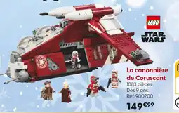 La Grande Récré LEGO La canonnière de coruscant offre