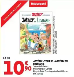 Auchan Supermarché Hachette - astérix-tome 41 astérix en offre